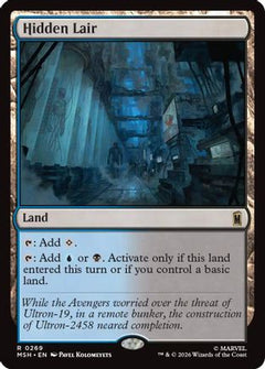 Hidden Lair (MSH-269) - Marvel Super Heroes-1