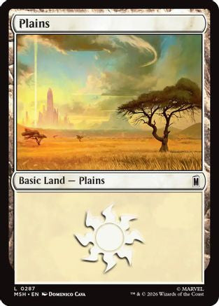 Plains (0287) (MSH-287) - Marvel Super Heroes-1