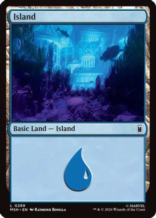 Island (0289) (MSH-289) - Marvel Super Heroes-1
