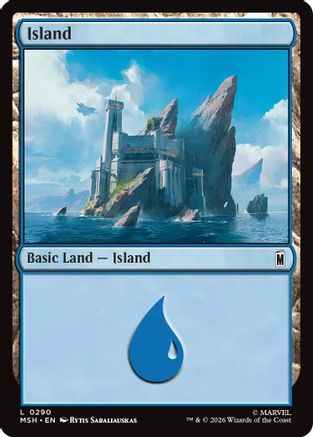 Island (0290) (MSH-290) - Marvel Super Heroes Foil-1