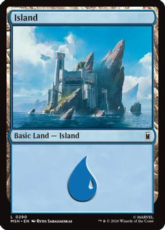 Island (0290) (MSH-290) - Marvel Super Heroes Foil-1