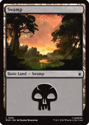 Swamp (0291) (MSH-291) - Marvel Super Heroes Foil-1