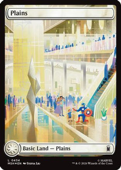 Plains (0434) (Surge Foil) (MSH-434) - Marvel Super Heroes Foil-1