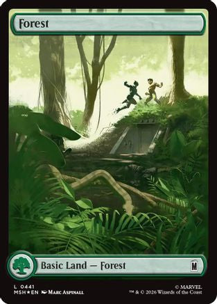 Forest (0441) (Surge Foil) (MSH-441) - Marvel Super Heroes Foil-1