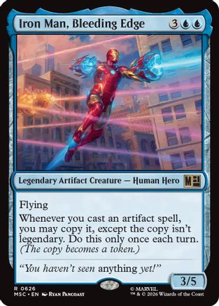 Iron Man, Bleeding Edge (MSC-626) - Commander: Marvel Super Heroes Foil-1