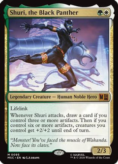 Shuri, the Black Panther (MSC-095) - Commander: Marvel Super Heroes-1