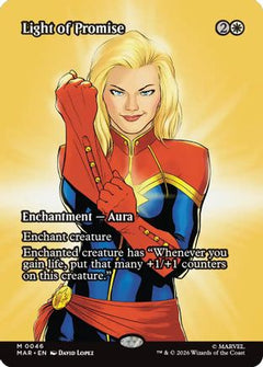 Light of Promise (Borderless) (MAR-046) - Marvel Universe Eternal-Legal Foil-1