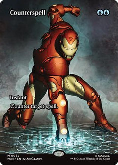 Counterspell (Borderless) (0052) (MAR-052) - Marvel Universe Eternal-Legal Foil-1