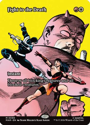Fight to the Death (Borderless) (MAR-090) - Marvel Universe Eternal-Legal-1
