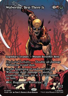 Wolverine, Best There Is (Borderless) (MAR-097) - Marvel Universe Eternal-Legal-1