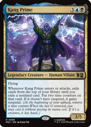 Kang Prime (Surge Foil) (MSC-085) - Commander: Marvel Super Heroes Foil-1