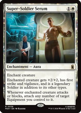 Super-Soldier Serum (MSH-038) - Marvel Super Heroes Foil-1