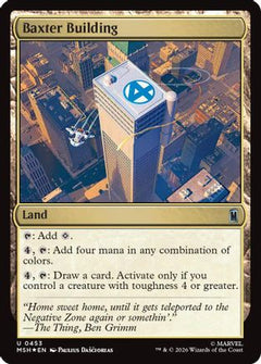 Baxter Building (Surge Foil) (MSH-453) - Marvel Super Heroes Foil-1