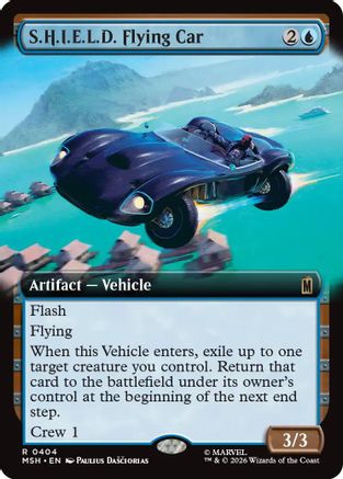 S.H.I.E.L.D. Flying Car (Extended Art) (MSH-404) - Marvel Super Heroes-1