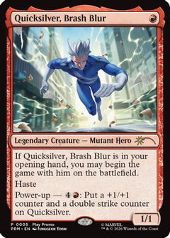Quicksilver, Brash Blur (SSP-004) - Standard Showdown Promos-1