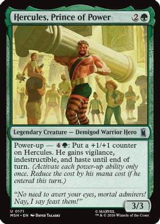 Hercules, Prince of Power (MSH-171) - Marvel Super Heroes-1