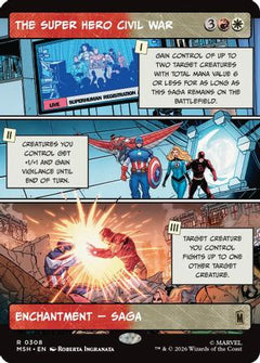 The Super Hero Civil War (Borderless) (MSH-308) - Marvel Super Heroes-1