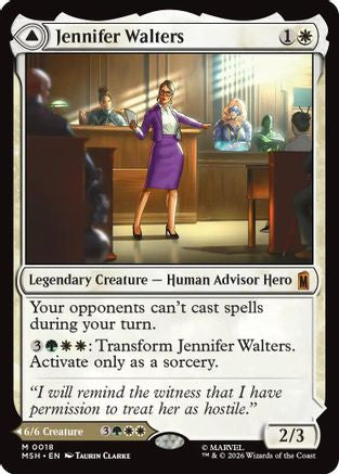 Jennifer Walters (MSH-018) - Marvel Super Heroes-1