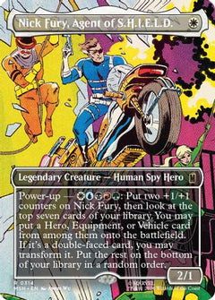 Nick Fury, Agent of S.H.I.E.L.D. (Borderless) (MSH-314) - Marvel Super Heroes-1