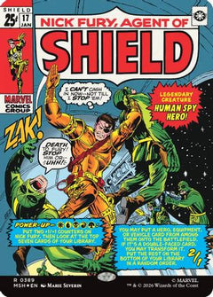 Nick Fury, Agent of SHIELD (Borderless) (0389) (MSH-389) - Marvel Super Heroes Foil-1