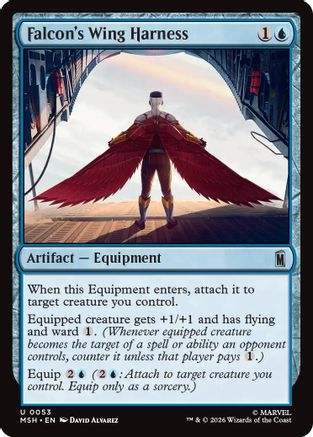 Falcon's Wing Harness (MSH-053) - Marvel Super Heroes-1
