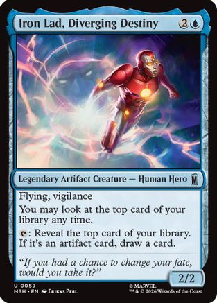 Iron Lad, Diverging Destiny (MSH-059) - Marvel Super Heroes-1
