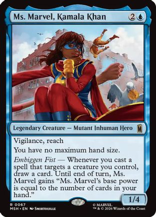 Ms. Marvel, Kamala Khan (MSH-067) - Marvel Super Heroes-1