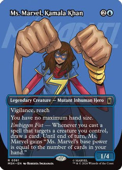 Ms. Marvel, Kamala Khan (Borderless) (MSH-361) - Marvel Super Heroes-1