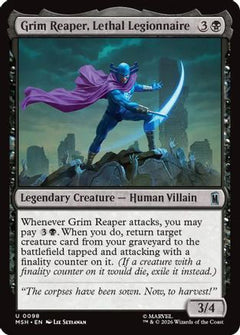 Grim Reaper, Lethal Legionnaire (MSH-098) - Marvel Super Heroes-1