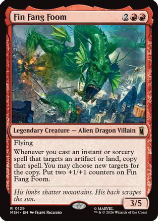 Fin Fang Foom (MSH-129) - Marvel Super Heroes Foil-1