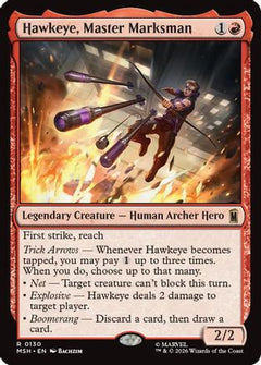 Hawkeye, Master Marksman (MSH-130) - Marvel Super Heroes Foil-1