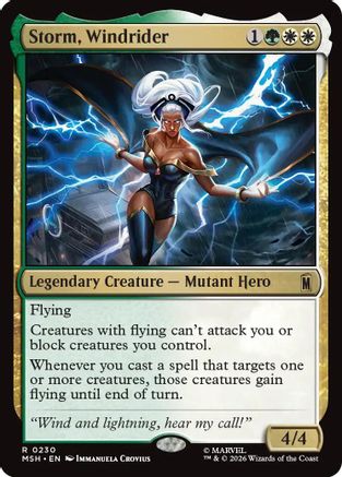 Storm, Windrider (MSH-230) - Marvel Super Heroes-1