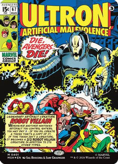 Ultron, Artificial Malevolence (Borderless) (0401) (MSH-401) - Marvel Super Heroes Foil-1