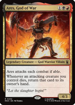 Ares, God of War (MSH-202) - Marvel Super Heroes-1