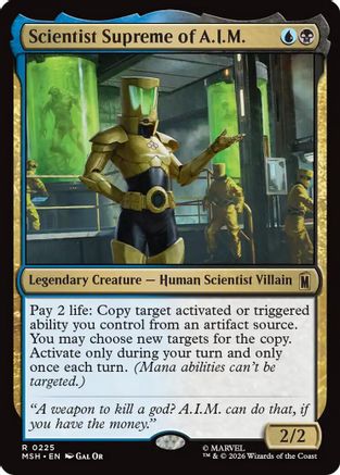 Scientist Supreme of A.I.M. (MSH-225) - Marvel Super Heroes-1