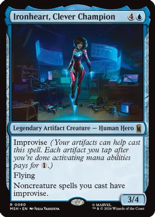 Ironheart, Clever Champion (MSH-060) - Marvel Super Heroes-1