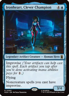 Ironheart, Clever Champion (MSH-060) - Marvel Super Heroes Foil-1