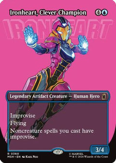 Ironheart, Clever Champion (Borderless) (MSH-360) - Marvel Super Heroes Foil-1