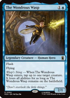 The Wondrous Wasp (MSH-084) - Marvel Super Heroes-1