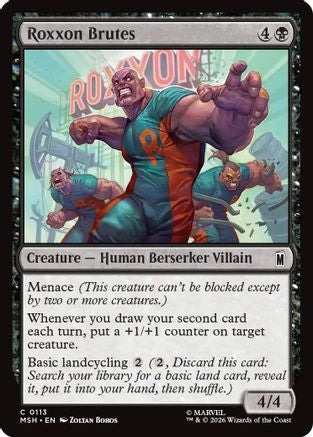 Roxxon Brutes (MSH-113) - Marvel Super Heroes-1