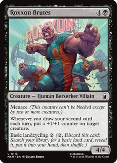 Roxxon Brutes (MSH-113) - Marvel Super Heroes Foil-1