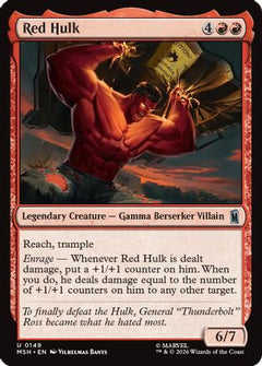 Red Hulk (MSH-149) - Marvel Super Heroes-1