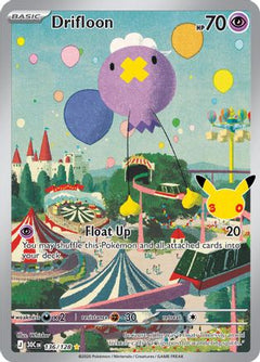 Drifloon 136  - Holofoil ME 30th Celebration - Illustration Rare-1
