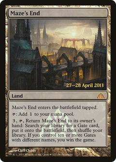 Maze's End [Dragon's Maze Prerelease Promos]-1