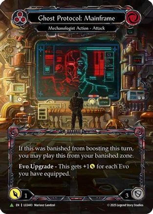 Ghost Protocol: Mainframe (Marvel) (LGS443) - Flesh and Blood: Promo Cards Cold Foil-1