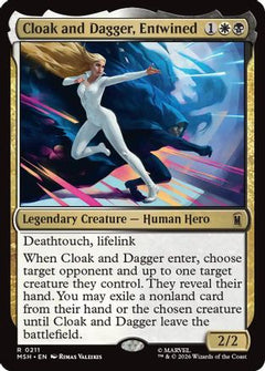 Cloak and Dagger, Entwined (MSH-211) - Marvel Super Heroes Foil-1