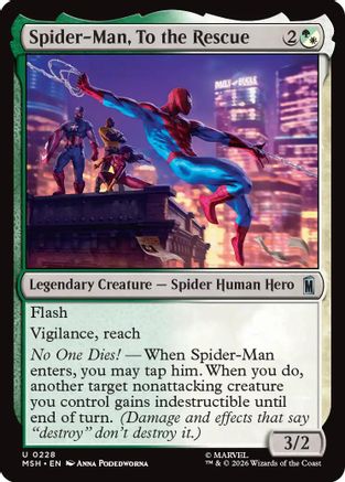 Spider-Man, To the Rescue (MSH-228) - Marvel Super Heroes-1