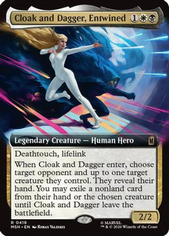 Cloak and Dagger, Entwined (Extended Art) (MSH-419) - Marvel Super Heroes-1