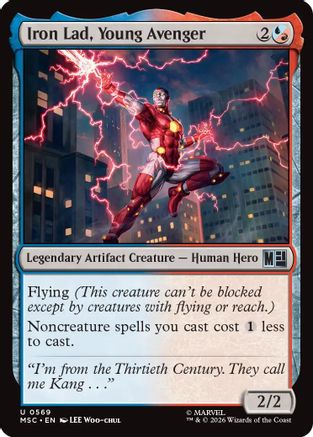 Iron Lad, Young Avenger (MSH-569) - Marvel Super Heroes Foil-1