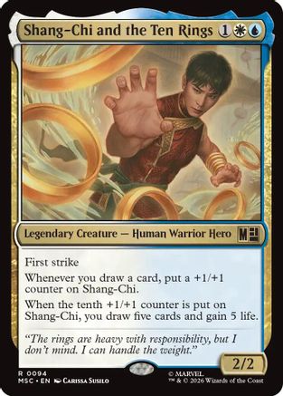 Shang-Chi and the Ten Rings (MSC-094) - Commander: Marvel Super Heroes-1